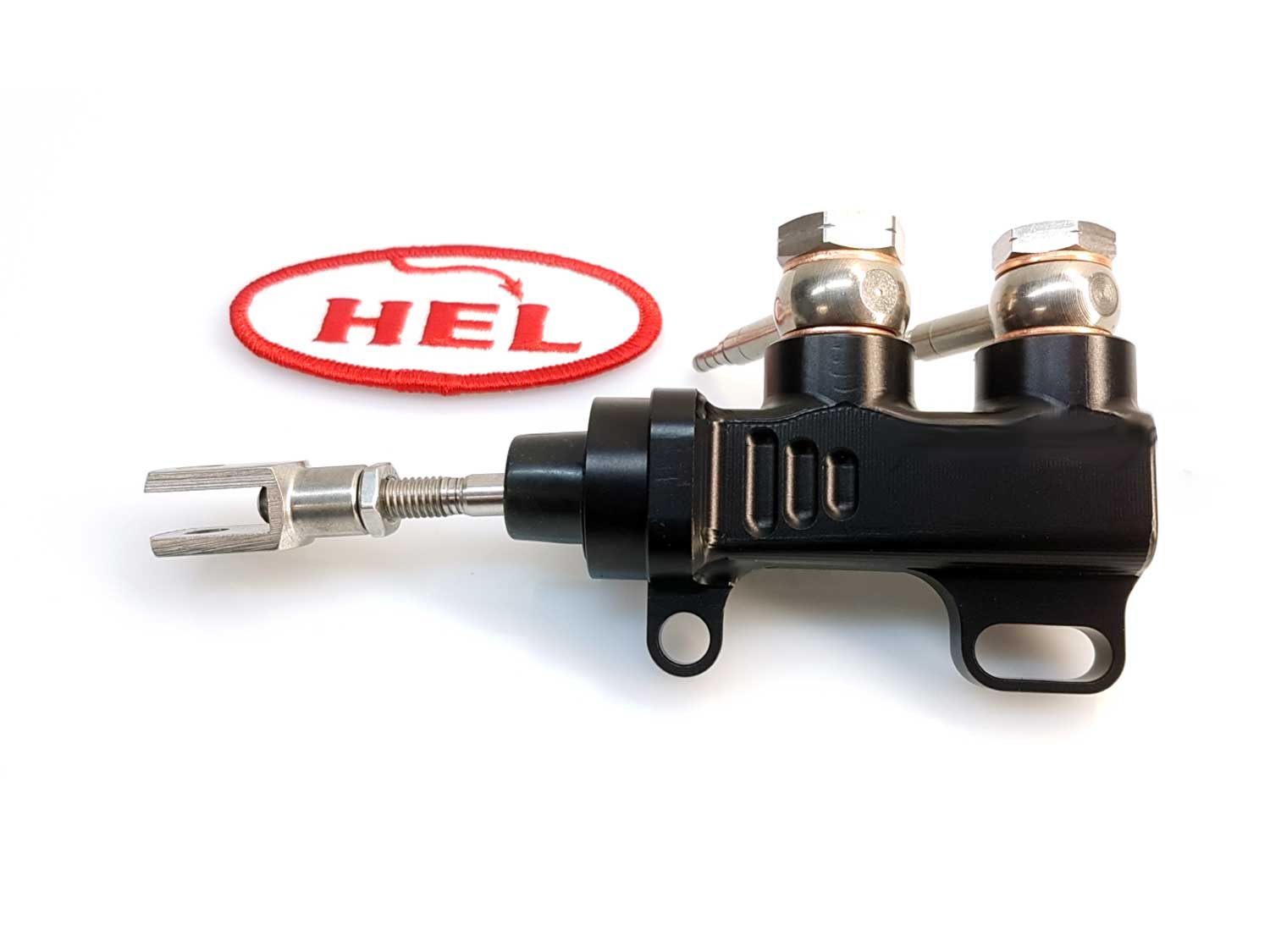 Bremspumpe kombi hinten für Daumenbremse 13 mm HEL Bremspumpe kombi hinten für Daumenbremse 13 mm HEL