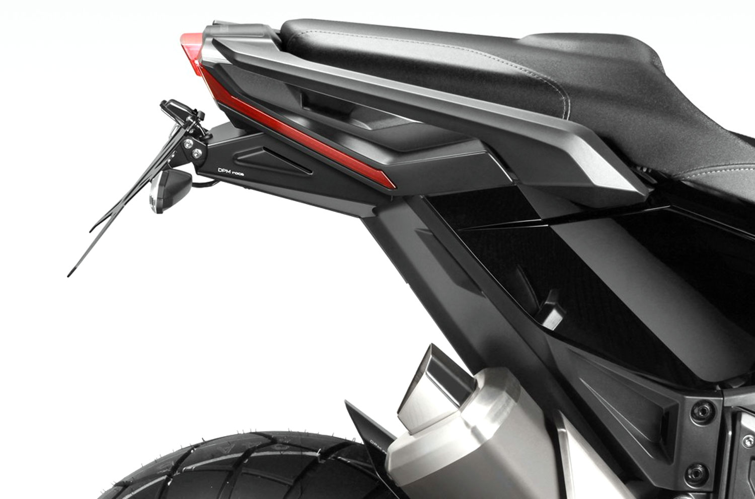 Porta targa CHALLANGE per Honda X-ADV (2021-2025) Porta targa CHALLANGE per Honda X-ADV (2021-2025)