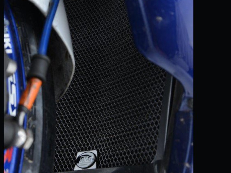 Radiatore a griglia nera per Suzuki GSX-R 1000 (2005-2006) Radiatore a griglia nera per Suzuki GSX-R 1000 (2005-2006)