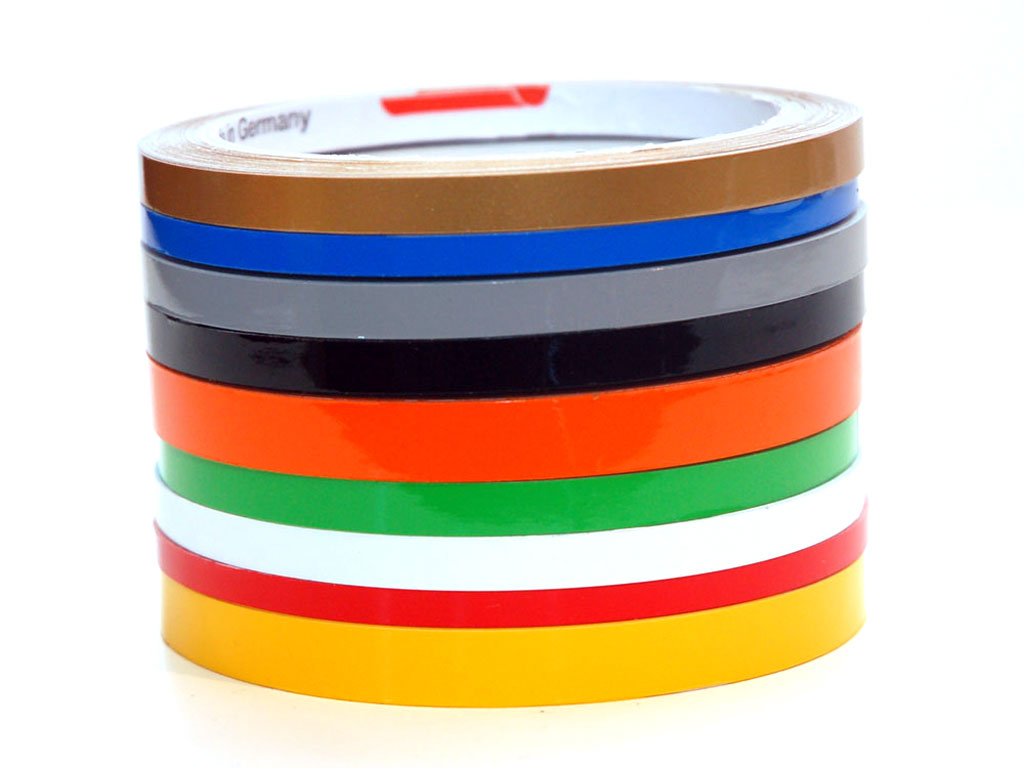Zierstreifen, Pinstripes, 10 Meter schwarz 3 mm