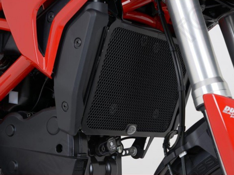 Radiatore griglia radiatore nero per Ducati Hyperstrada 821 (2013-216) 939 (2016-2017)