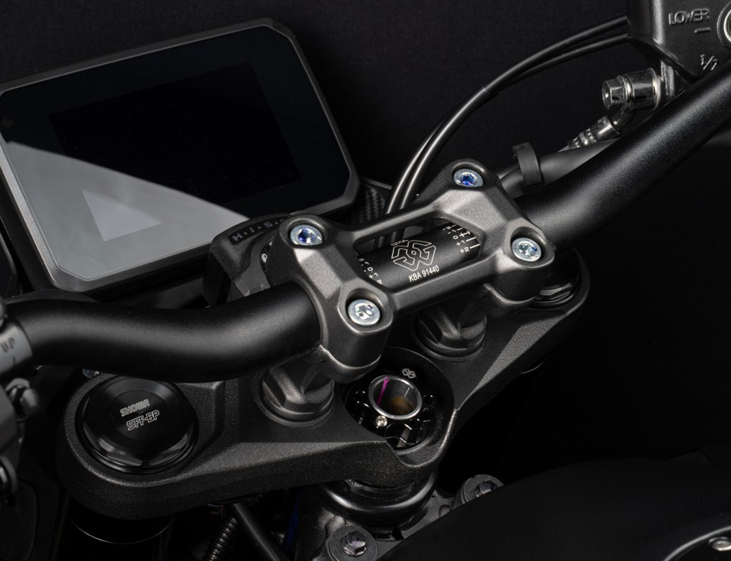 Manubrio GT oversize nero GTO-L-B