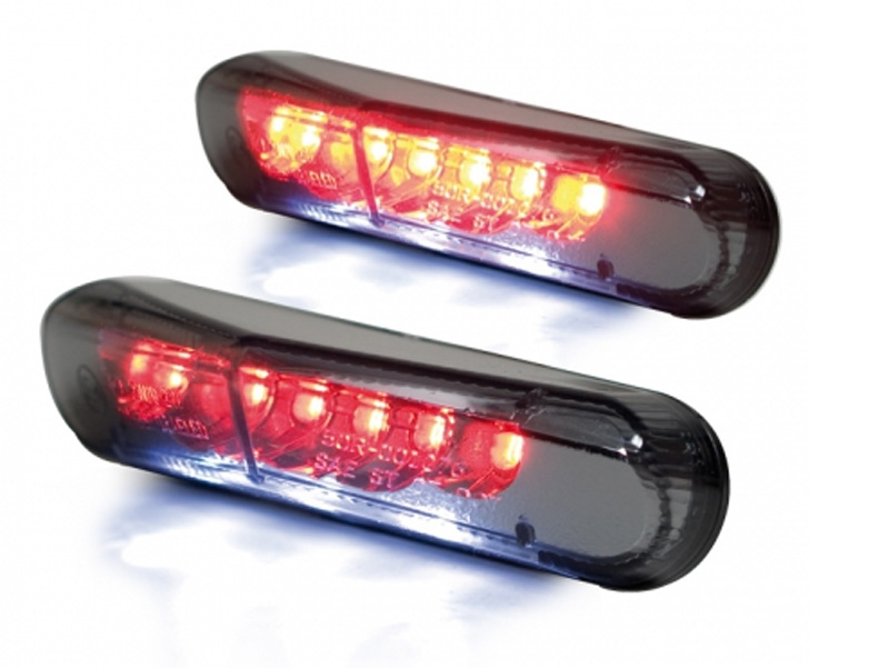 Fanale posteriore | luce di stop con luce targa TecBike 2