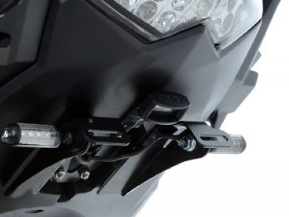 Porta targa R&G per Kawasaki Versys 650 (2015-2019) Porta targa R&G per Kawasaki Versys 650 (2015-2019)