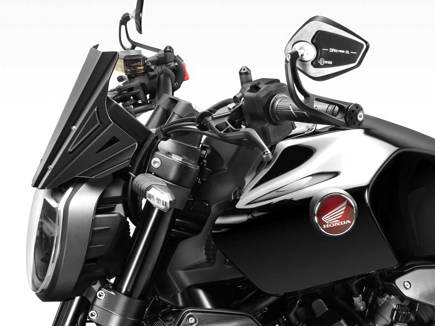 Mascherina anteriore WARRIOR per Honda CB1000R (2021-2025) Mascherina anteriore WARRIOR per Honda CB1000R (2021-2025)