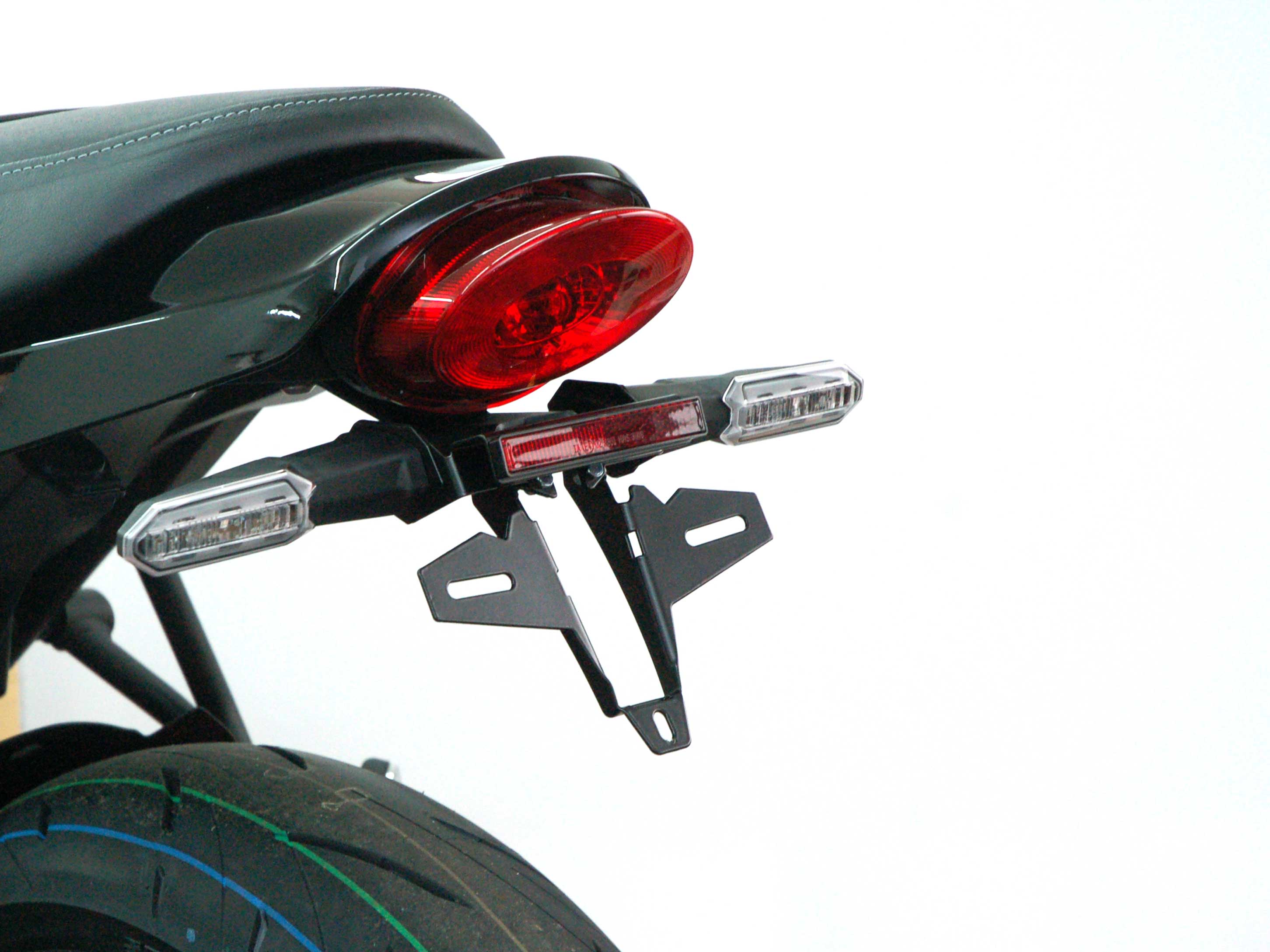 Portatarga IQ5 per Kawasaki Z650 RS (2022-2026) Portatarga IQ5 per Kawasaki Z650 RS (2022-2026) (OB)