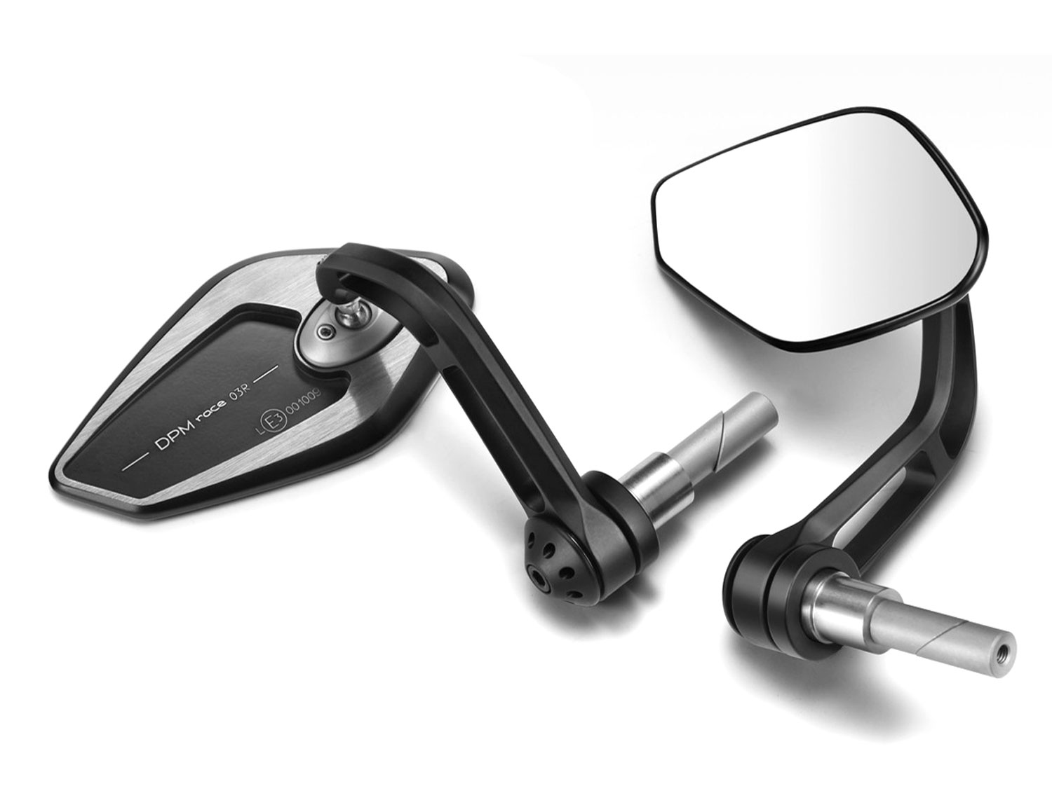 Specchietto terminale EVO SS con peso manubrio per Honda CB1000 Hornet (2025-2026)