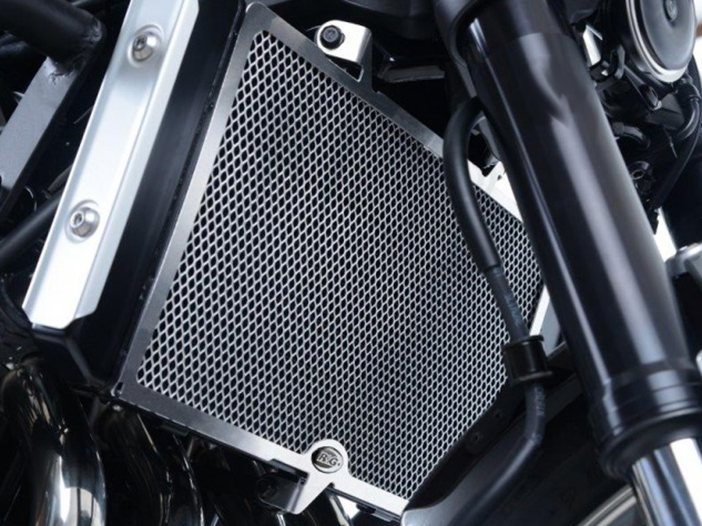 Radiatore a griglia nera per Kawasaki Z900 RS (2018-2020) Radiatore a griglia nera per Kawasaki Z900 RS (2018-2020)
