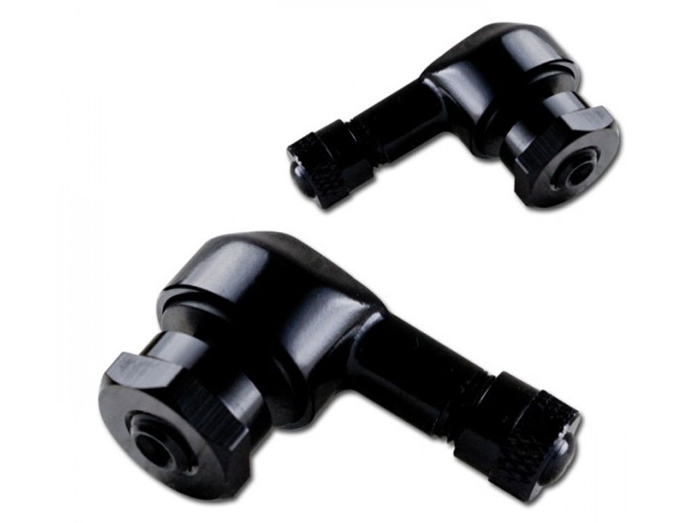 Winkelventile 8,3 mm 90 Grad abgewinkelt mit Ventildeckel schwarz Winkelventile 8,3 mm 90 Grad abgewinkelt mit Ventildeckel schwarz