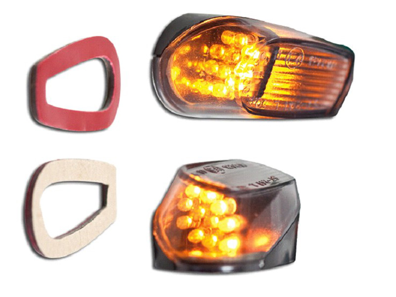 Indicatori di carena per BMW S1000RR colore vetro colorato NUOVO DESIGN