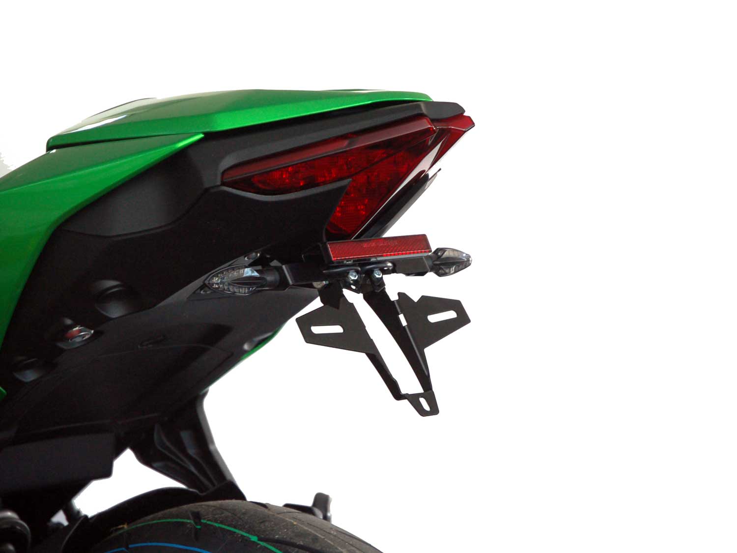 Portatarga IQ5 per Kawasaki Z650 S (2026-2027) per indicatori di direzione accessori