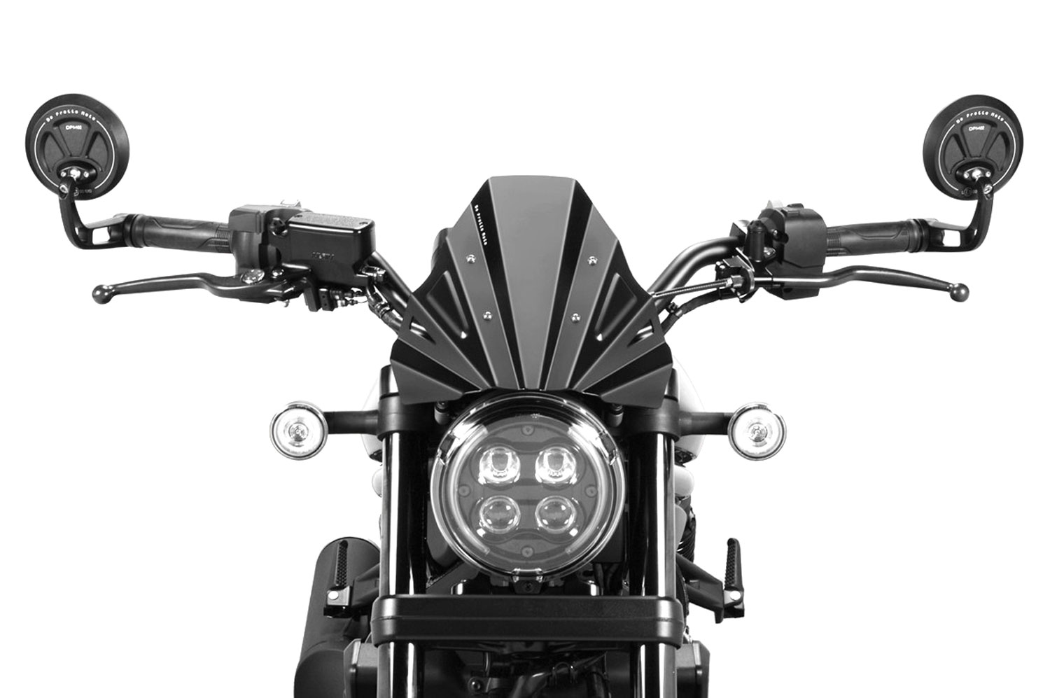 Specchietti retrovisori da manubrio Exential SS per Honda CMX 1100 Rebell (2021-2024)