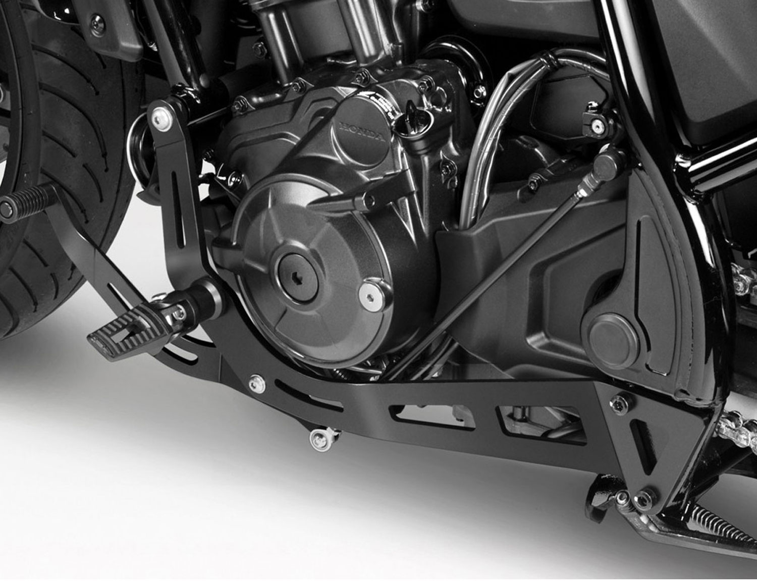 Kit di riposizionamento pedane per Honda CMX 1100 Rebel (2021-2024) per cambio manuale Kit di riposizionamento pedane per Honda CMX 1100 Rebel (2025-2026) per cambio manuale