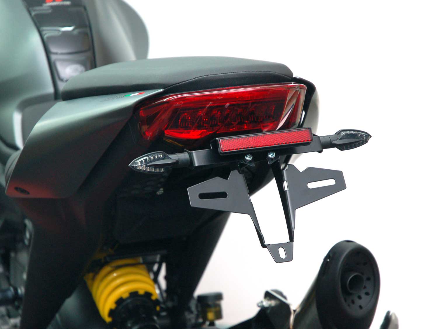 Kennzeichenhalter IQ5 für Ducati Monster (2021-2025) per indicatori accessori