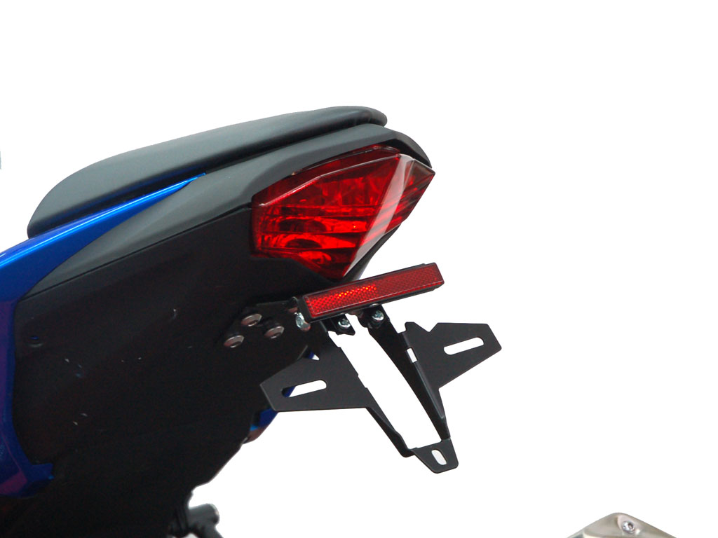 Porta targa IQ4 per Kawasaki Ninja 125 (2019-2026) Kennzeichenhalter IQ4 für Kawasaki Ninja 125 | Z125 (2019-2026) für Originalblinker