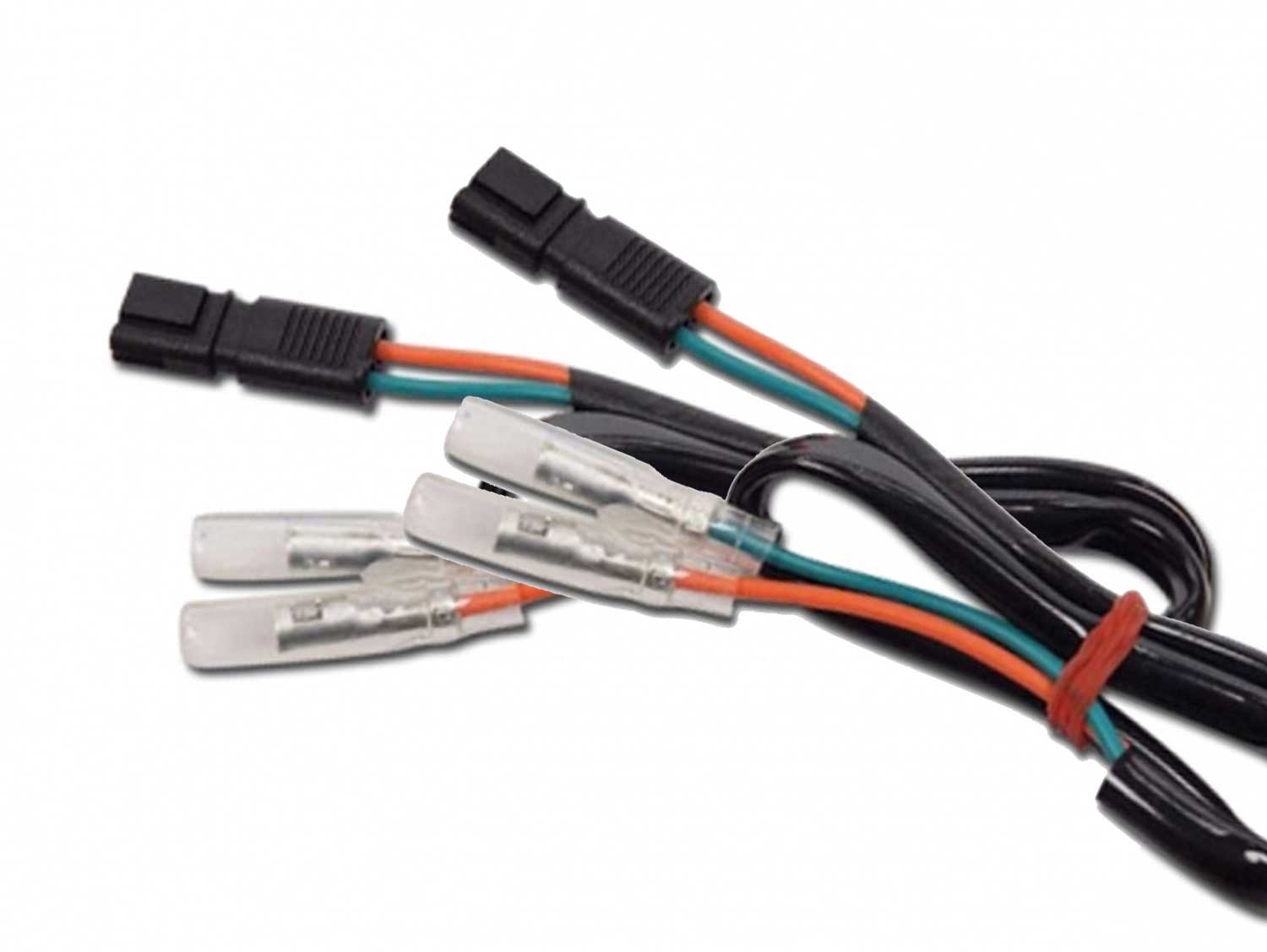 Cavo adattatore per gli indicatori di direzione per BMW S1000RR e S1000R (2017-2020) anteriore e posteriore Cavo adattatore per indicatori di direzione per BMW S1000R | M1000RR (2019-2026) | S1000R (2021-2026)