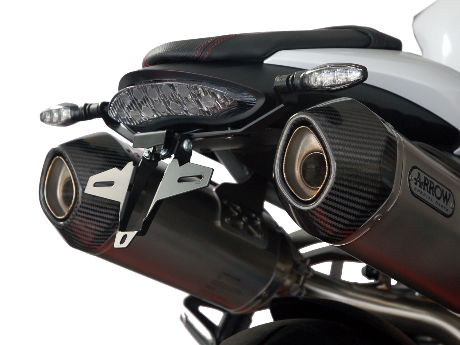 Porta targa IQ7 per Triumph Speed Triple S - R - RS (2017-202020) Porta targa IQ7 per Triumph Speed Triple S - R - RS (2017-202020)