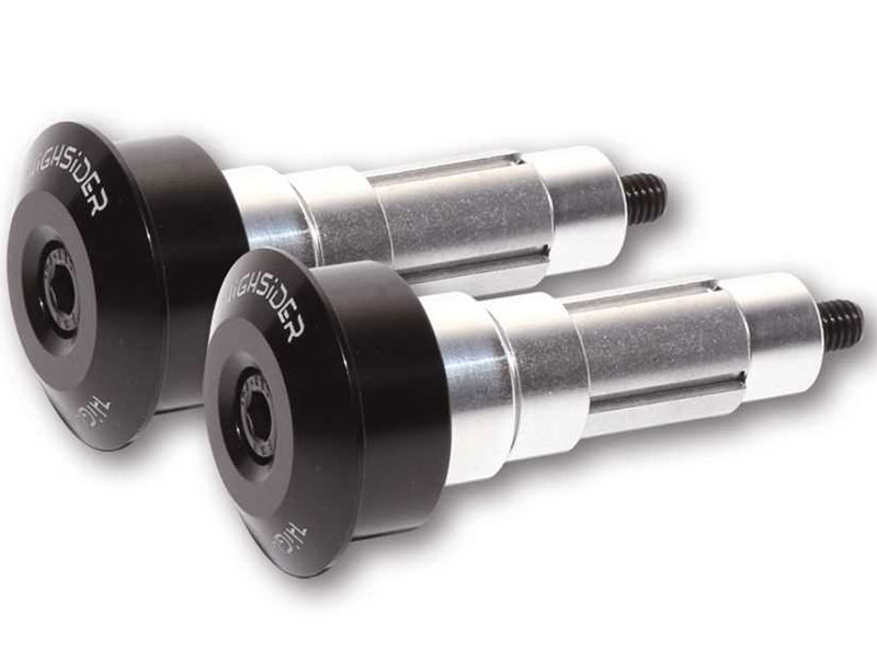 Lenkergewichte DOT Ø 13-19 mm für Lenkerendenspiegel schwarz Lenkergewichte DOT Ø 13-19 mm für Lenkerendenspiegel schwarz