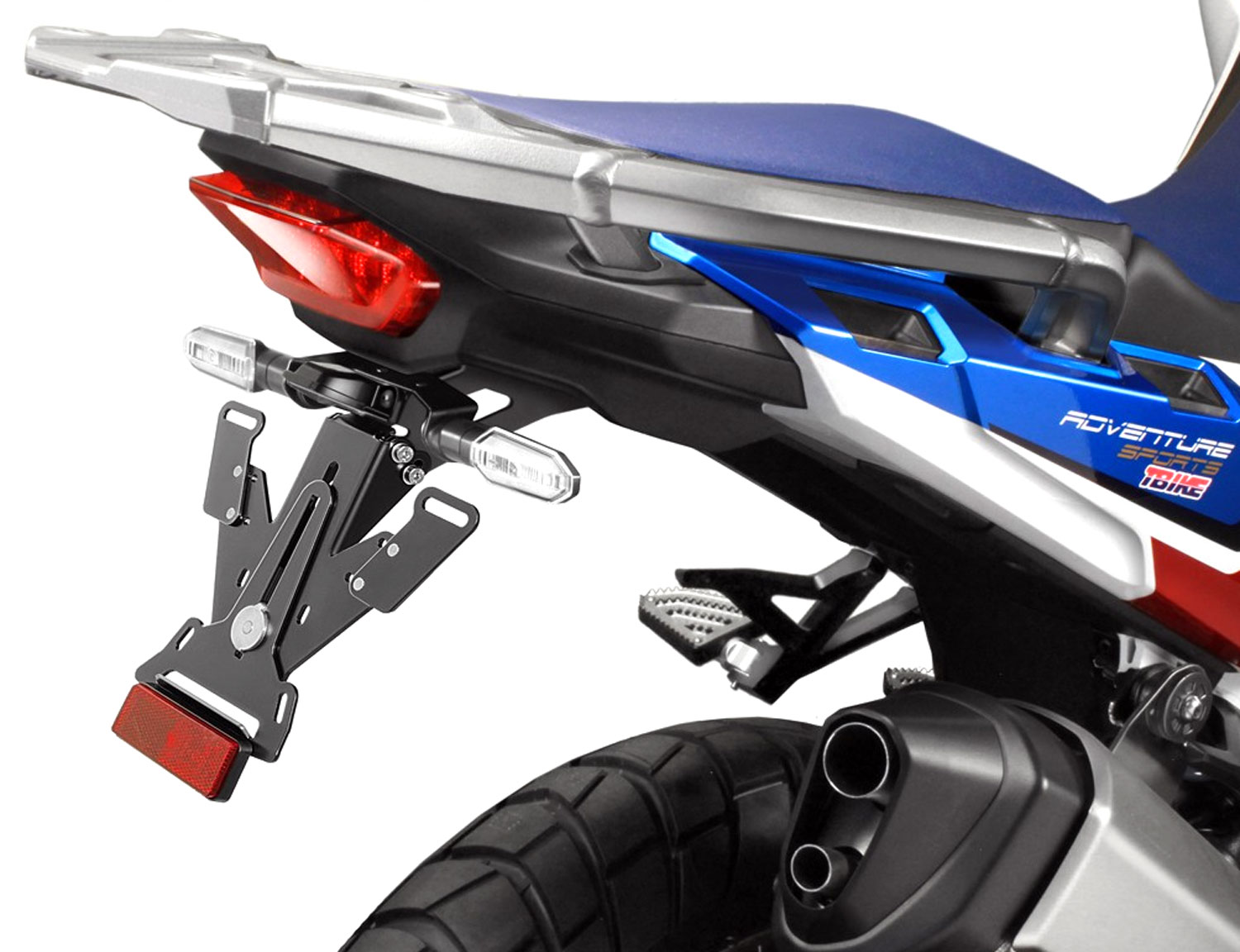 Portatarga per Honda CRF 1100L Africa Twin AdvSp (2020-2026) Portatarga per Honda CRF 1100L Africa Twin AdvSp (2020-2026)