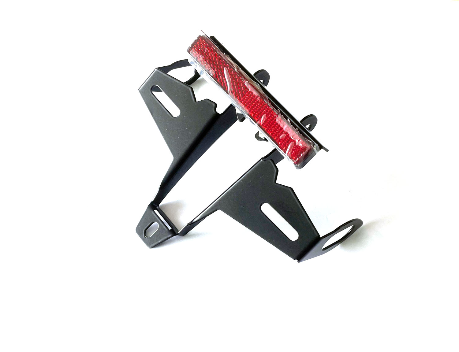 Kennzeichenhalter IQ4 für Honda CB650F (2014-2017) für Originalblinker Portatarga IQ4 per Honda CB750 Hornet (2023-2026) (OB) (D)