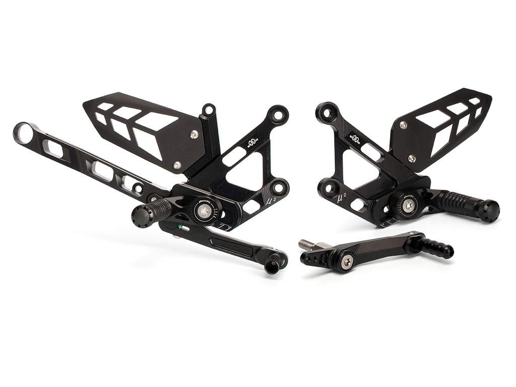 Sistema a cricchetto MUE2-Y02 per Yamaha MT-10 | MT-10SP (2016-2021) Sistema a cricchetto MUE2-Y02 per Yamaha MT-10 | MT-10SP (2016-2021)
