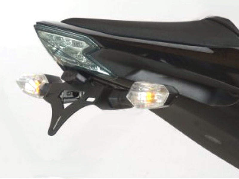 Porta targa R&G per Kawasaki Z 800 (2013-2016) Solo indicatori OEM