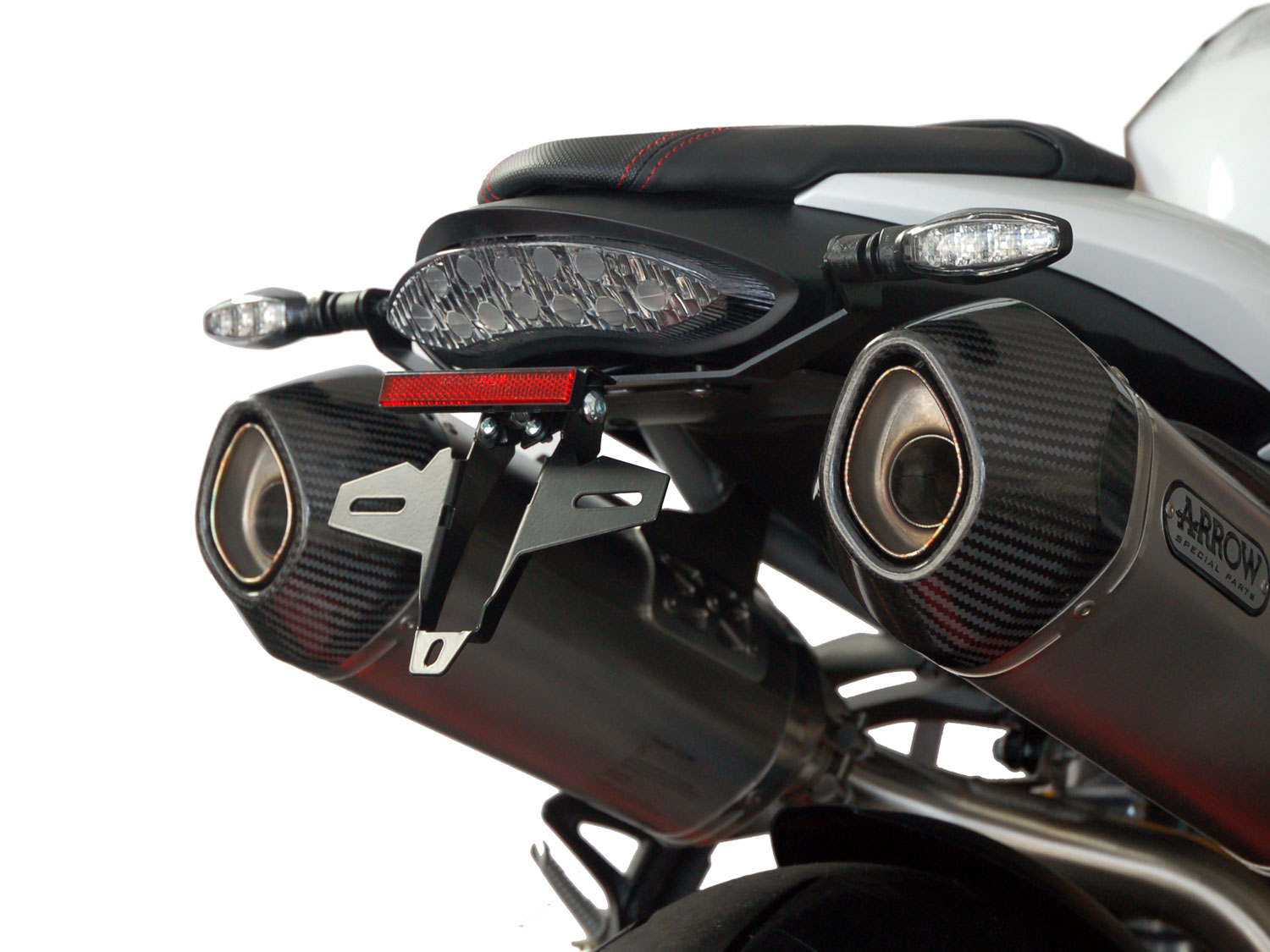 Porta targa IQ6 per Triumph Speed Triple S - R - RS (2016-202020) Porta targa IQ6 per Triumph Speed Triple S - R - RS (2016-202020)
