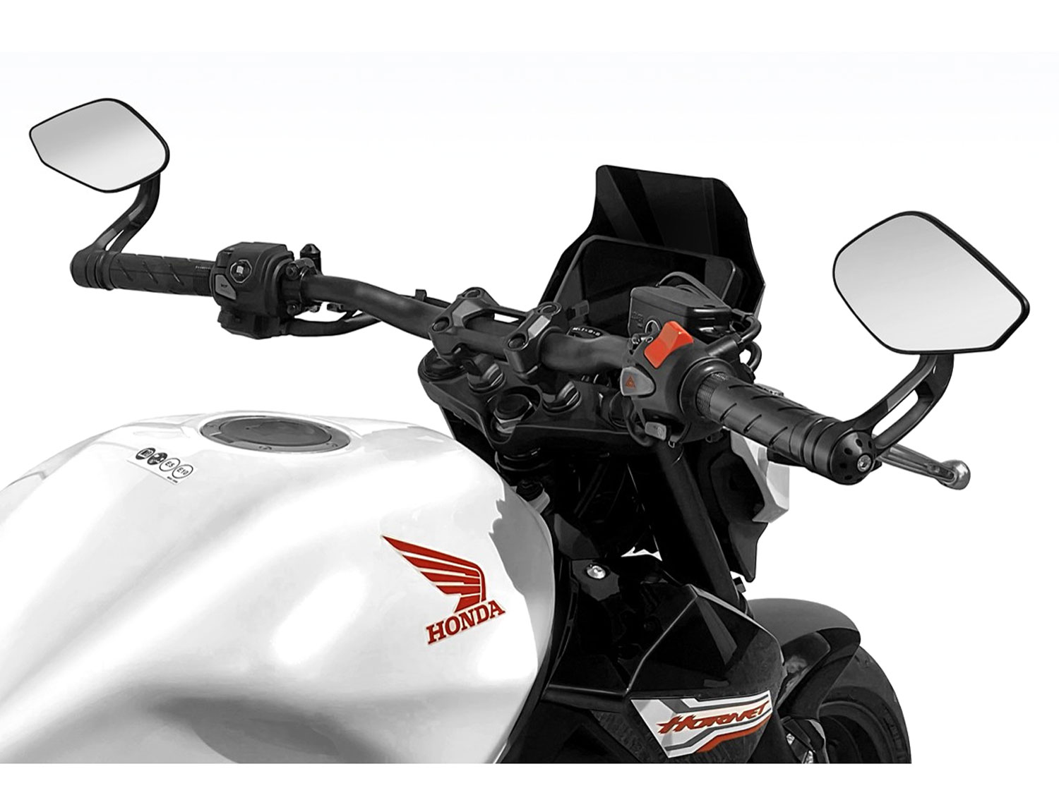 Specchio terminale Revenge SS con peso manubrio per Honda CB500 Hornet (2024-2026) Specchio terminale Revenge SS con peso manubrio per Honda CB500 Hornet (2024-2026)