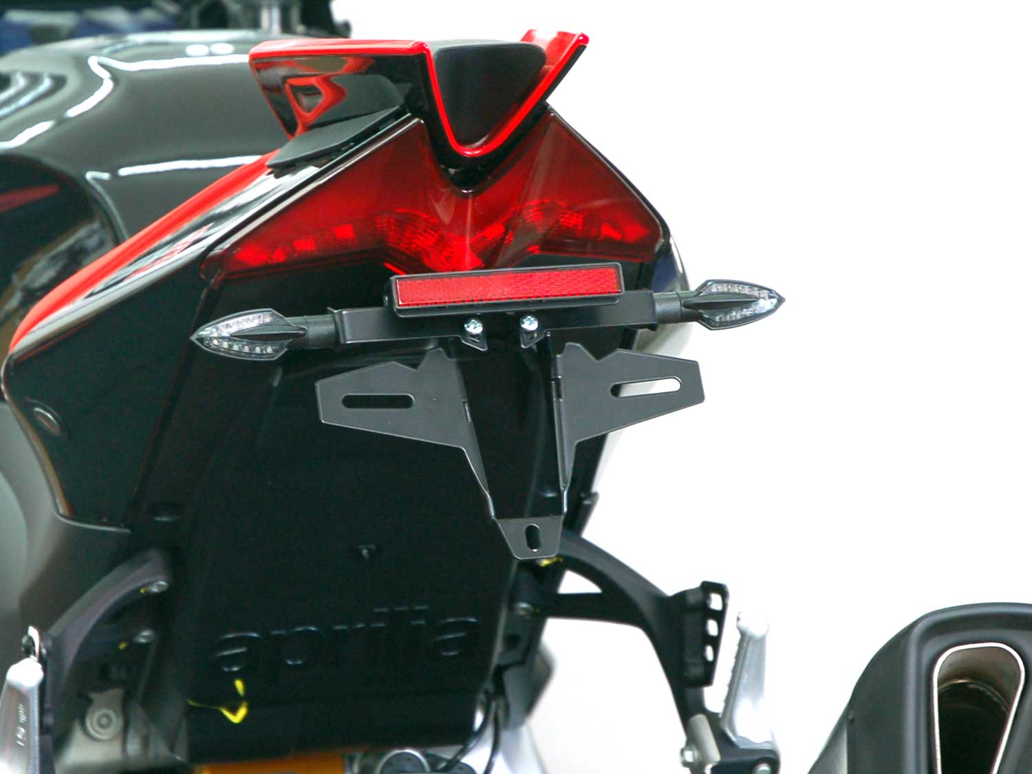 Portatarga IQ5 per Aprilia RSV4 1100 (2021-2024) Portatarga IQ5 per Aprilia Tuono V4 1100 Factory (2021-2024) per ZB