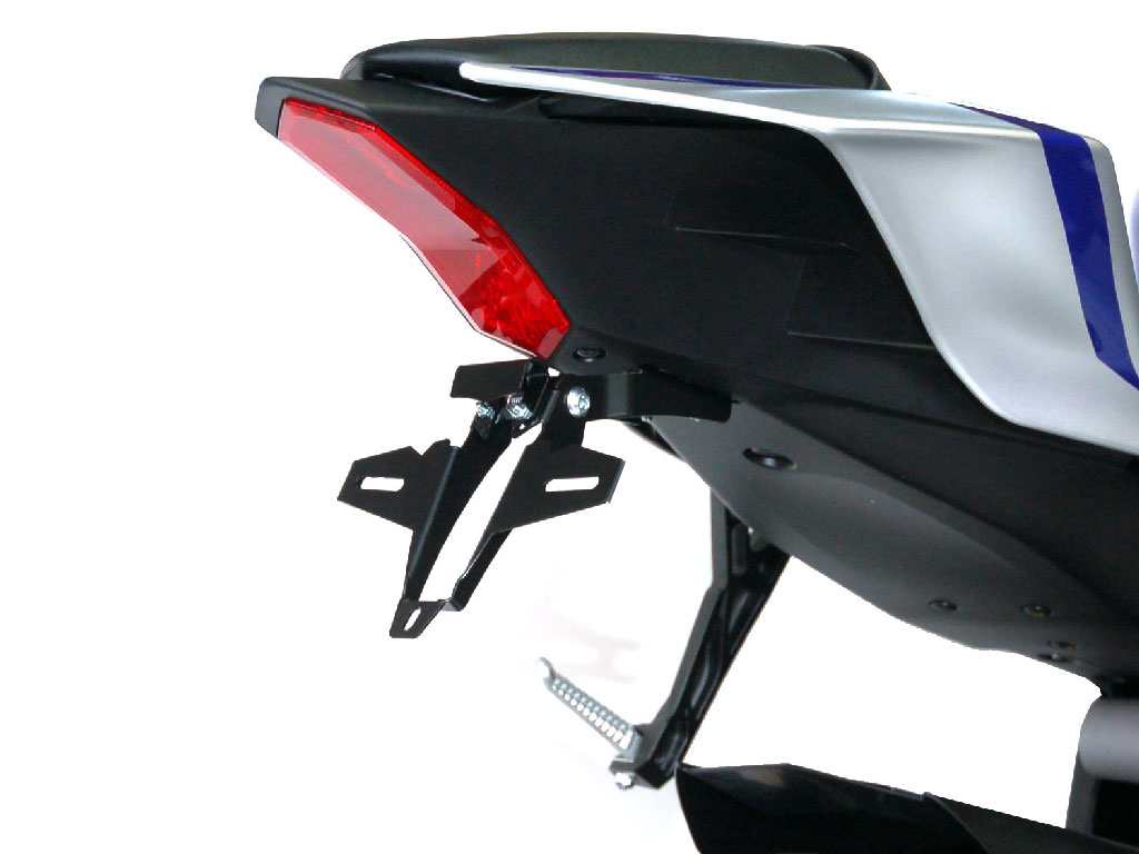 Porta targa IQ1 per Yamaha R6 (2017-202020) Kennzeichenhalter IQ1 für Yamaha R6 (2017-2023) für Originalblinker