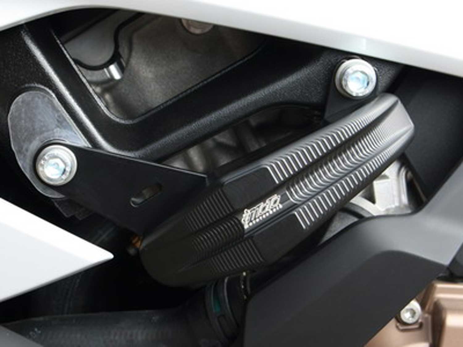 Cuscinetti di protezione per BMW S1000RR (2019-2022) nero Cuscinetti di protezione per BMW S1000RR (2019-2022) nero