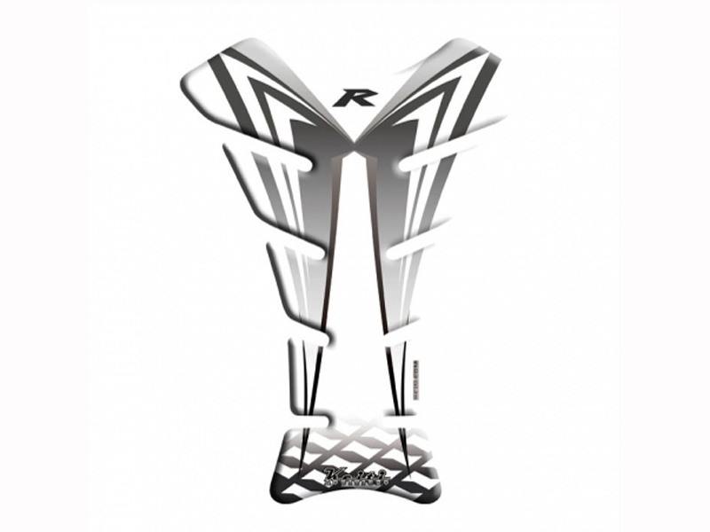 Fuel Pad di Keiti per Kawasaki TKW-506C bianco trasparente