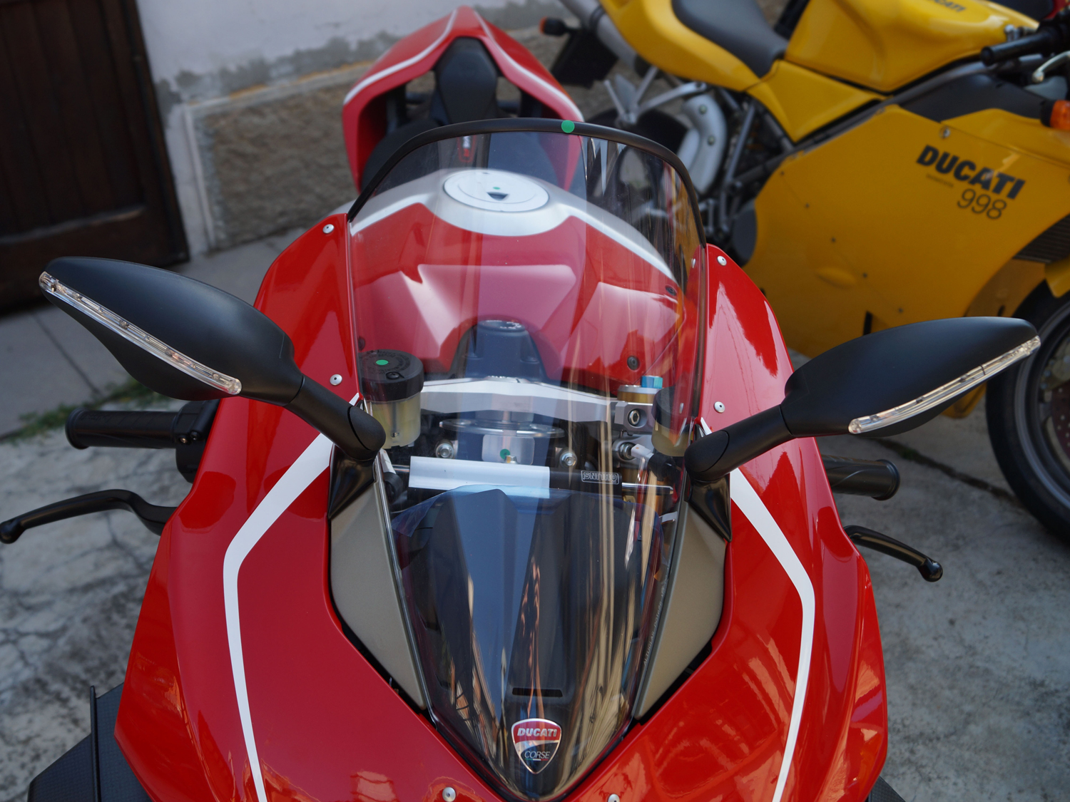 Specchietto retrovisore 7720-7721 nero per Ducati Panigale V4 | V2