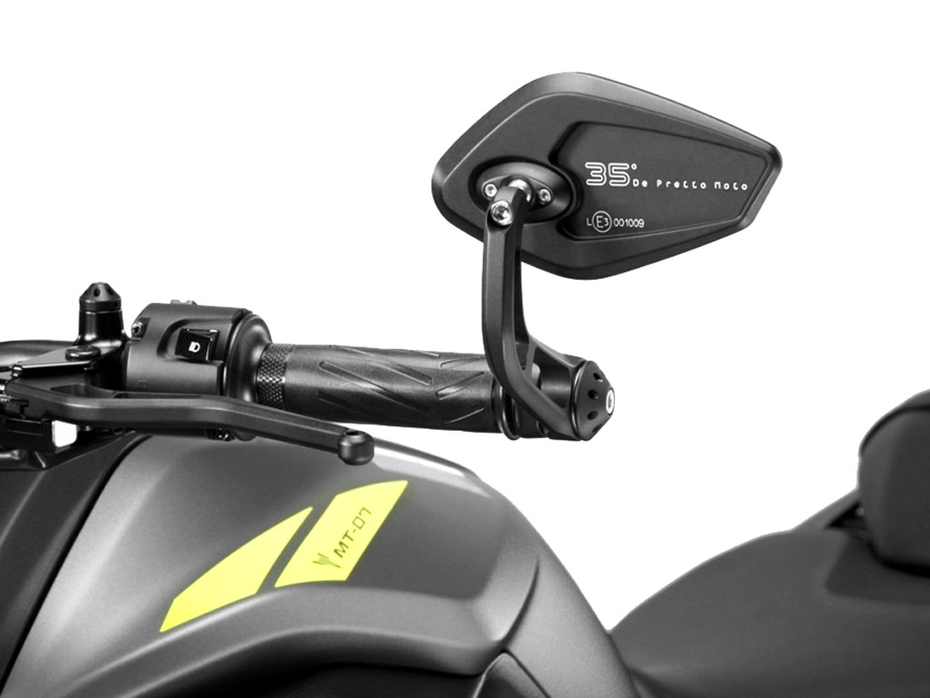Specchio a barra Revenge SS con peso al manubrio per i modelli Yamaha MT