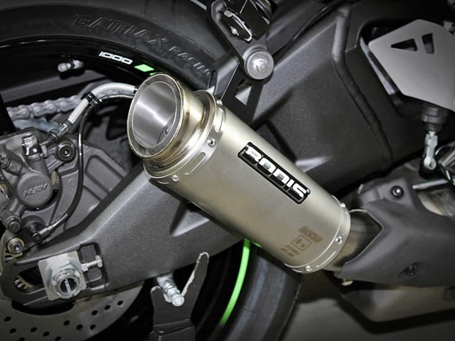 BODIS GPC-RS2 f. Kawasaki Ninja ZX-10R (2019-2025) Titanio BODIS GPC-RS2 f. Kawasaki Ninja ZX-10R (2019-2025) Titanio
