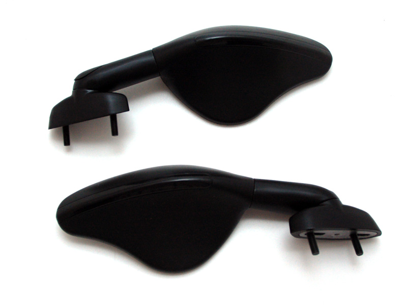 Specchio 7298-7299 distanza 28-50 mm nero