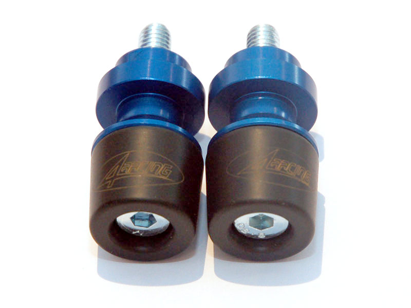 Ständeraufnahme M10 mit Sturzschutz blau