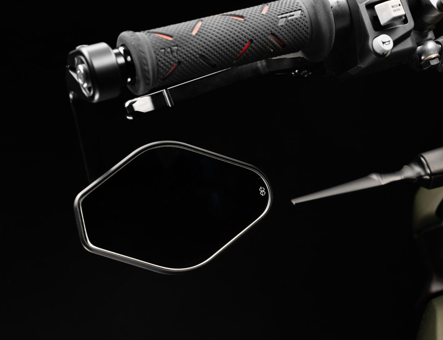 Specchietti per manubrio STRATOS, simmetrici Specchietti per manubrio STRATOS, simmetrici