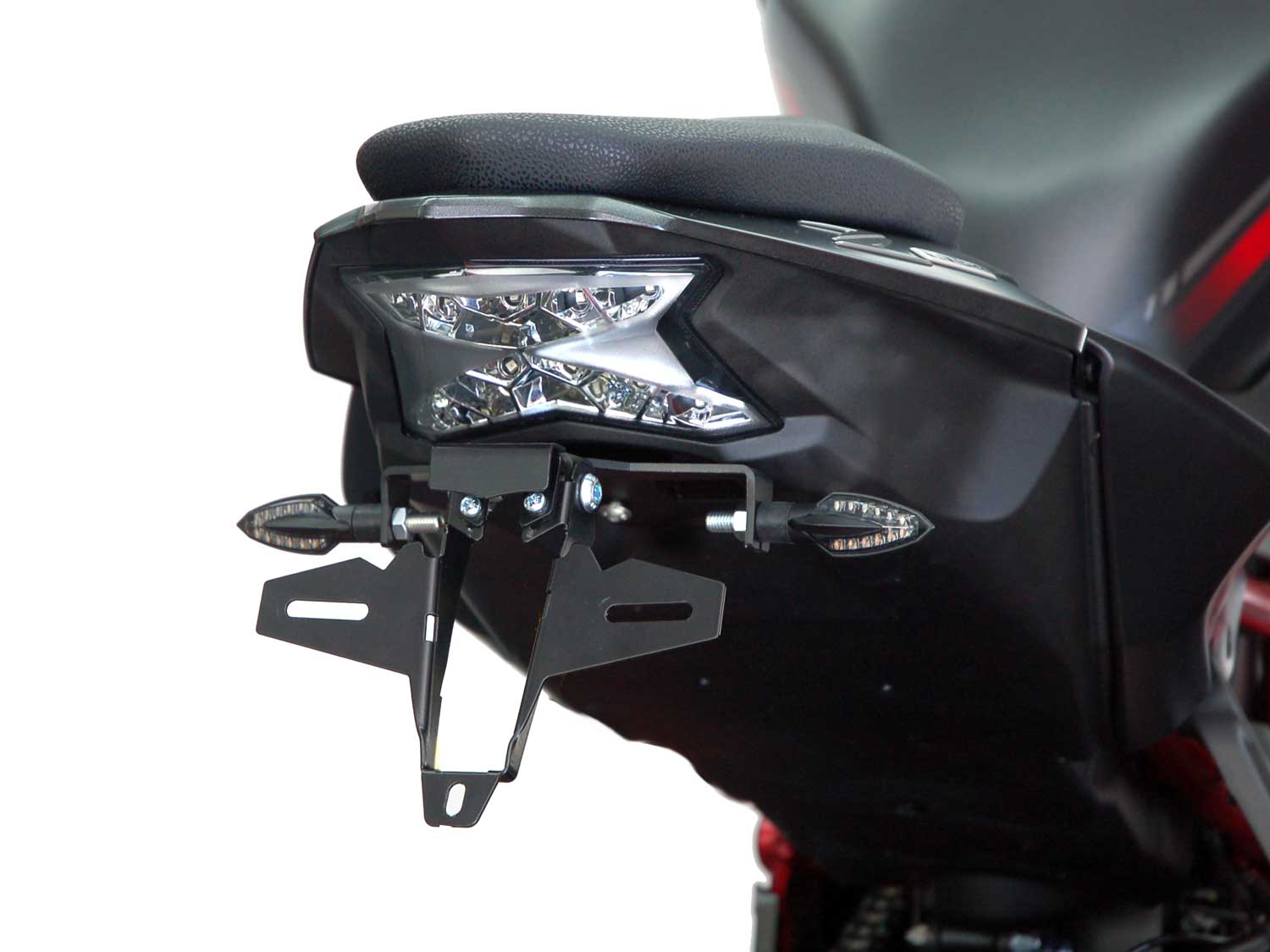 License plate holder IQ7 for KTM Duke 125 Duke 390 (2017-2020)