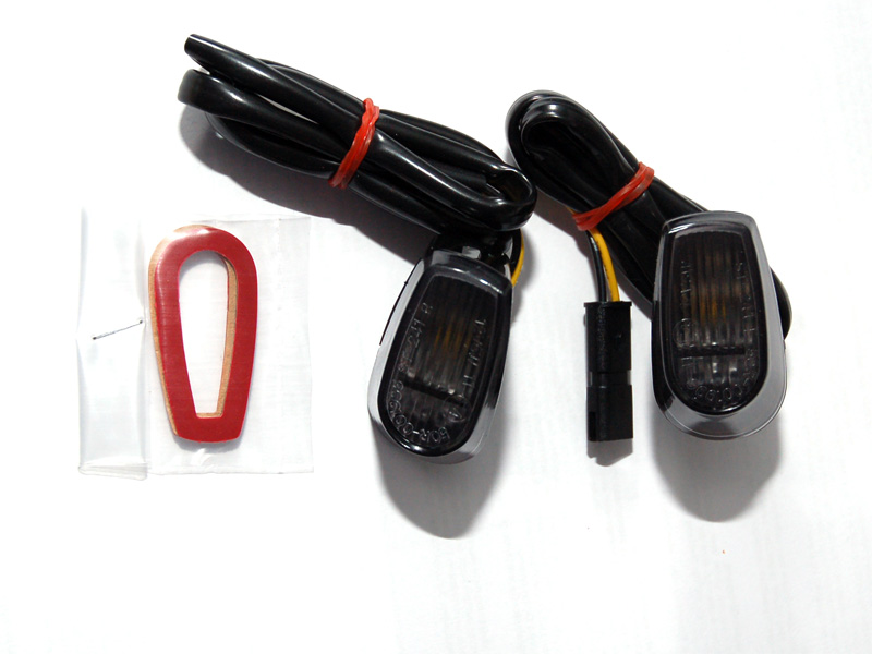 Indicatori di carena per BMW S1000RR colore vetro colorato NUOVO DESIGN Indicatori di carena per BMW S1000RR colore vetro colorato NUOVO DESIGN