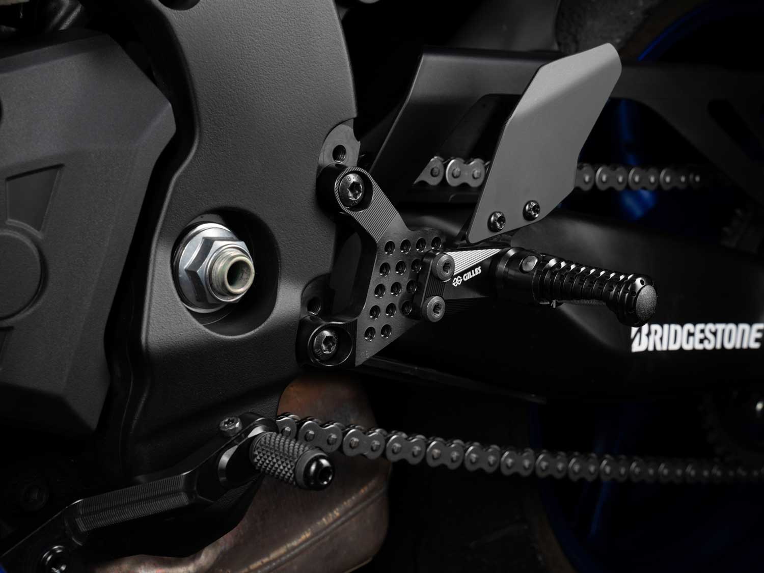 Sistema di poggiapiedi AS31GT3-Y18 per Yamaha R9