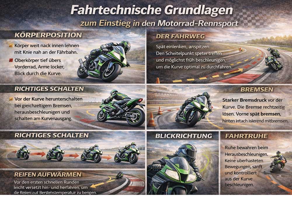 Nociones básicas para iniciarse en el motociclismo