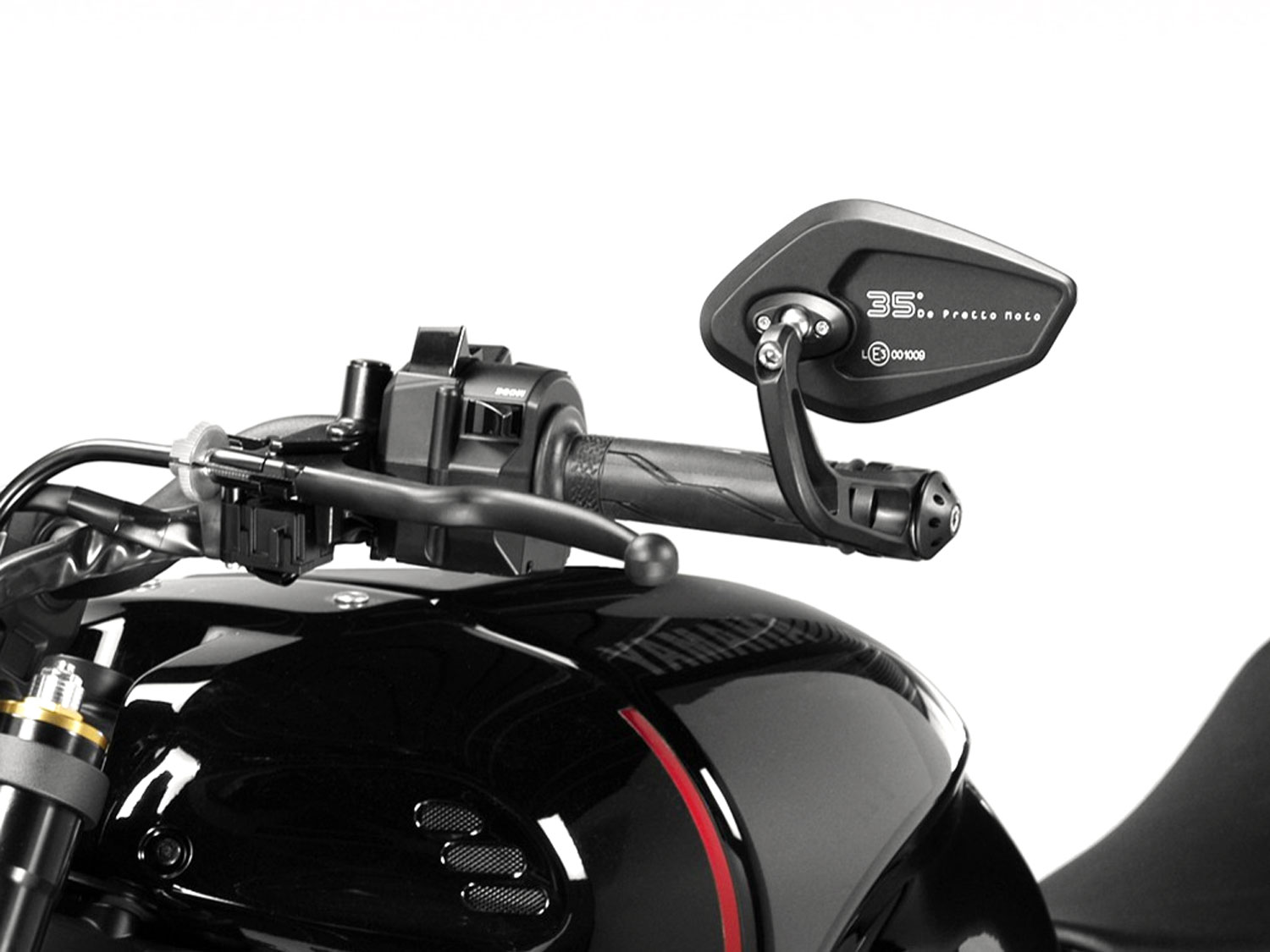 Specchio terminale Revenge SS con peso manubrio per Yamaha XSR900 (2022-2023) Specchio terminale Revenge SS con peso manubrio per Yamaha XSR900 (2022-2023)