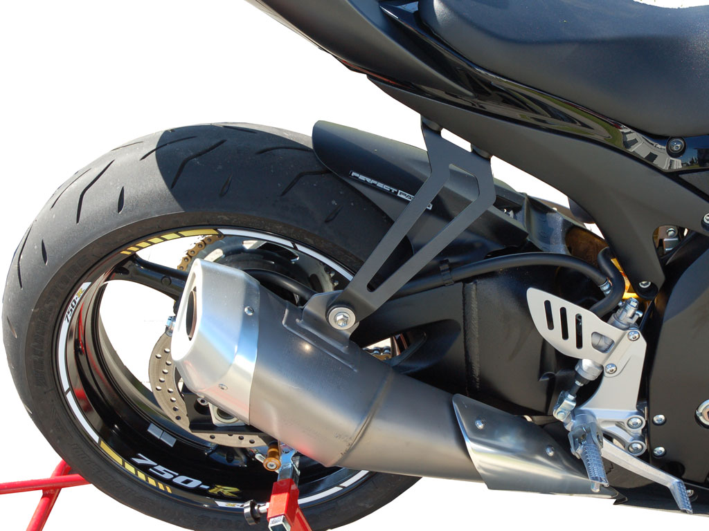 Supporto di scarico per Suzuki GSX-R 750 GSX-R 600 (2008-2010) Supporto di scarico per Suzuki GSX-R 750 GSX-R 600 (2011-2018)