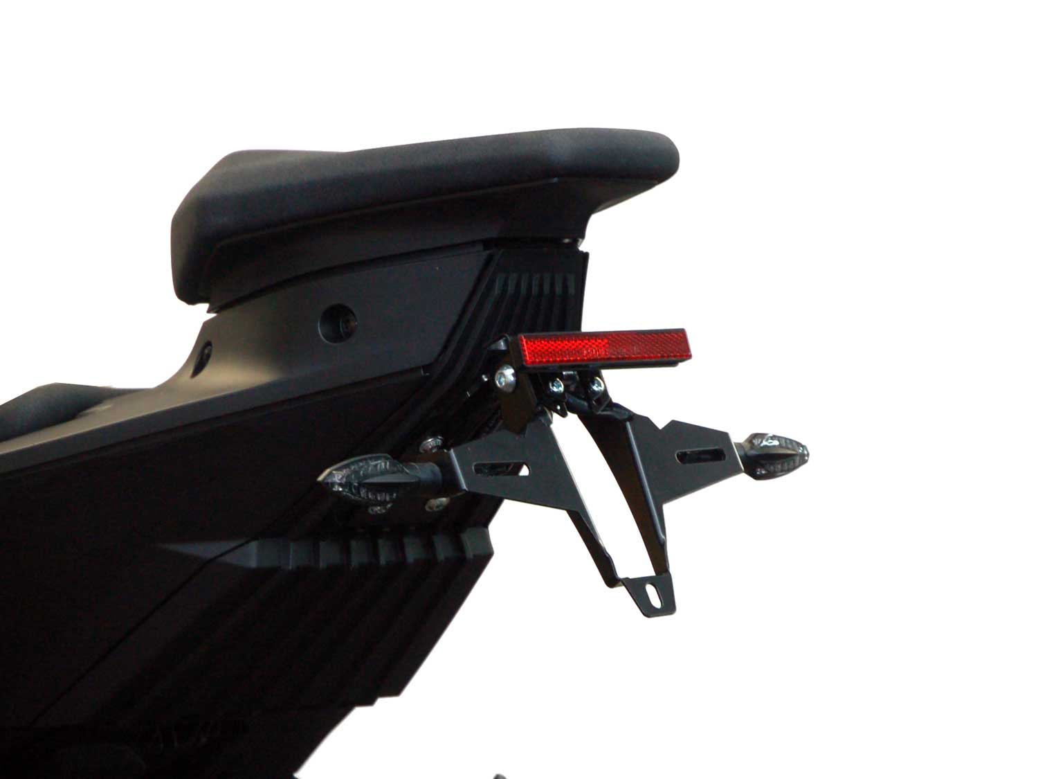 Portatarga IQ4 per KTM 990 RC R (2026-2027) per indicatori di direzione accessori Portatarga IQ4 per KTM 1390 Super Duke R | EVO (2024-2026) per indicatori di direzione originali