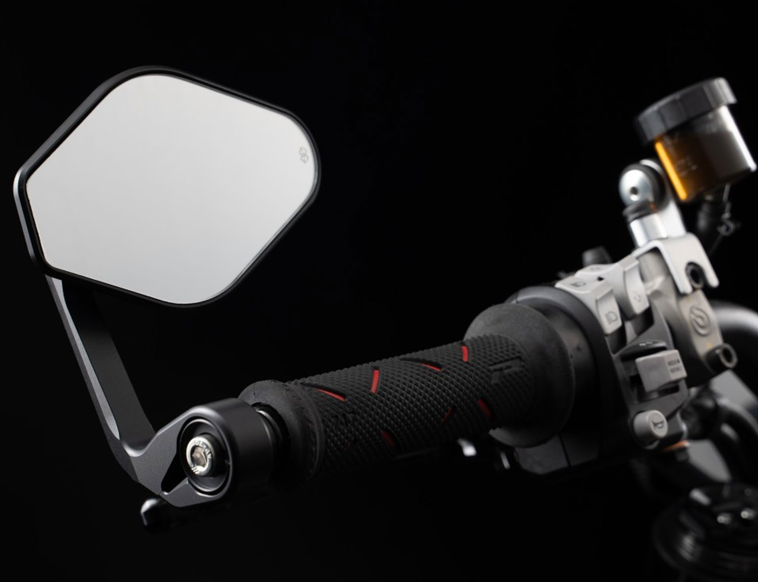 Specchietti per manubrio STRATOS M03-01-BD