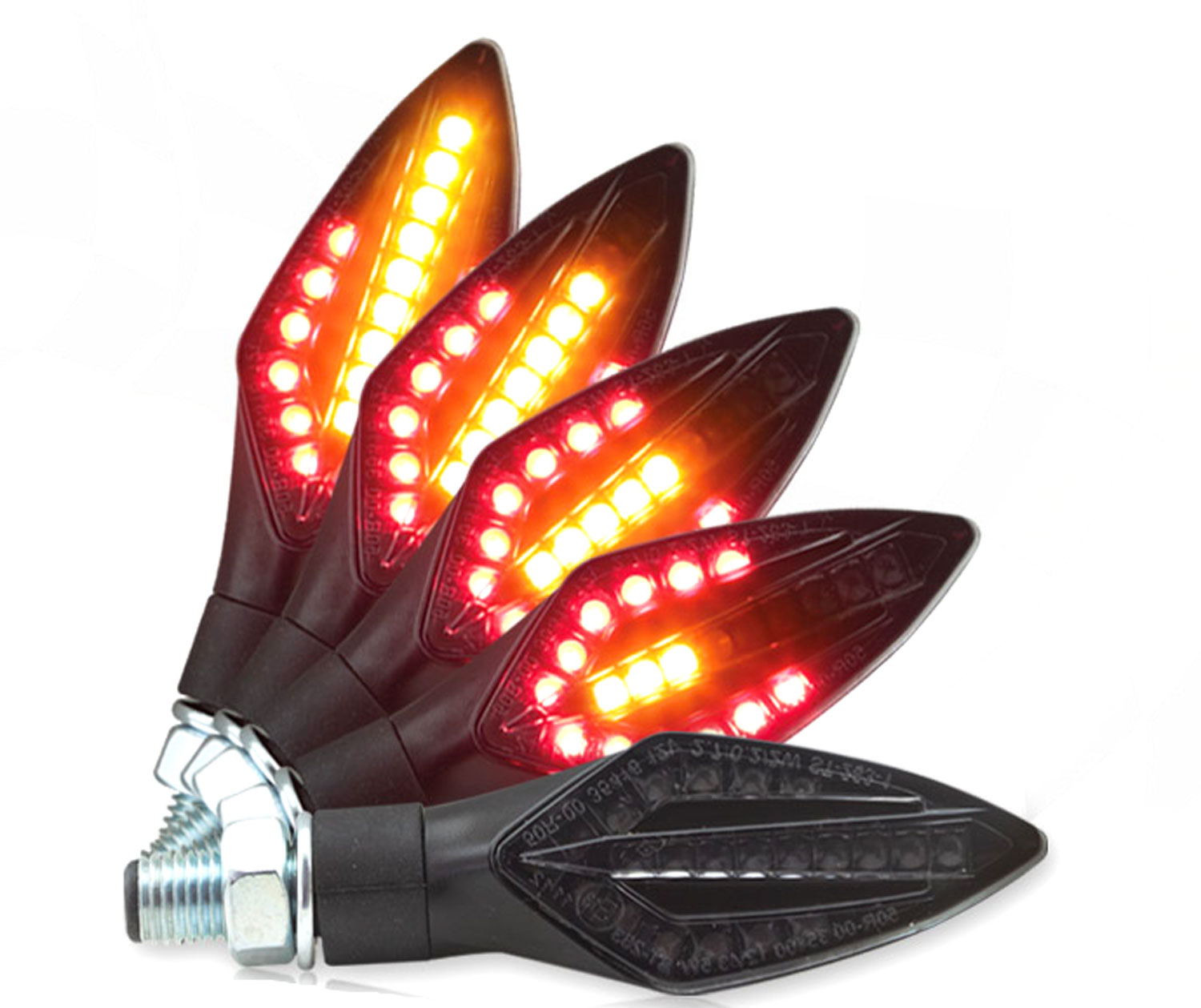 Indicatore di direzione con luce di marcia e luce posteriore | Luce freno TRIDENT