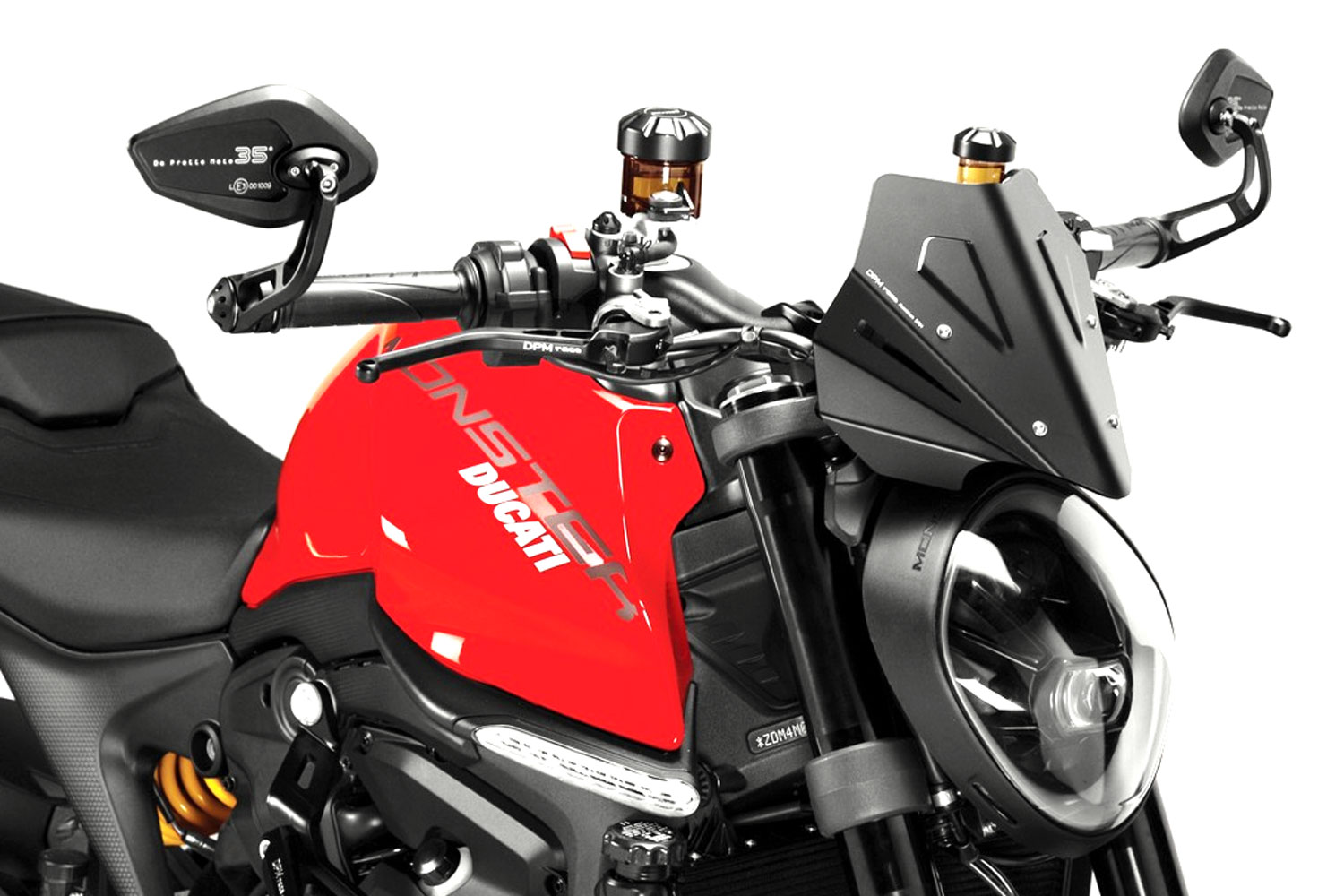 Maschera anteriore WARRIOR per Ducati Monster (2021-2025) Maschera anteriore WARRIOR per Ducati Monster (2021-2025)