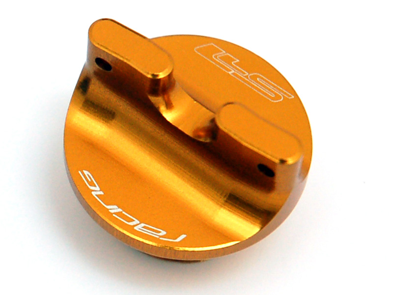 Öleinfüllschraube GP M22x1.5 für Ducati gold Öleinfüllschraube GP M23x3 für KTM LC4 bis 2006 gold