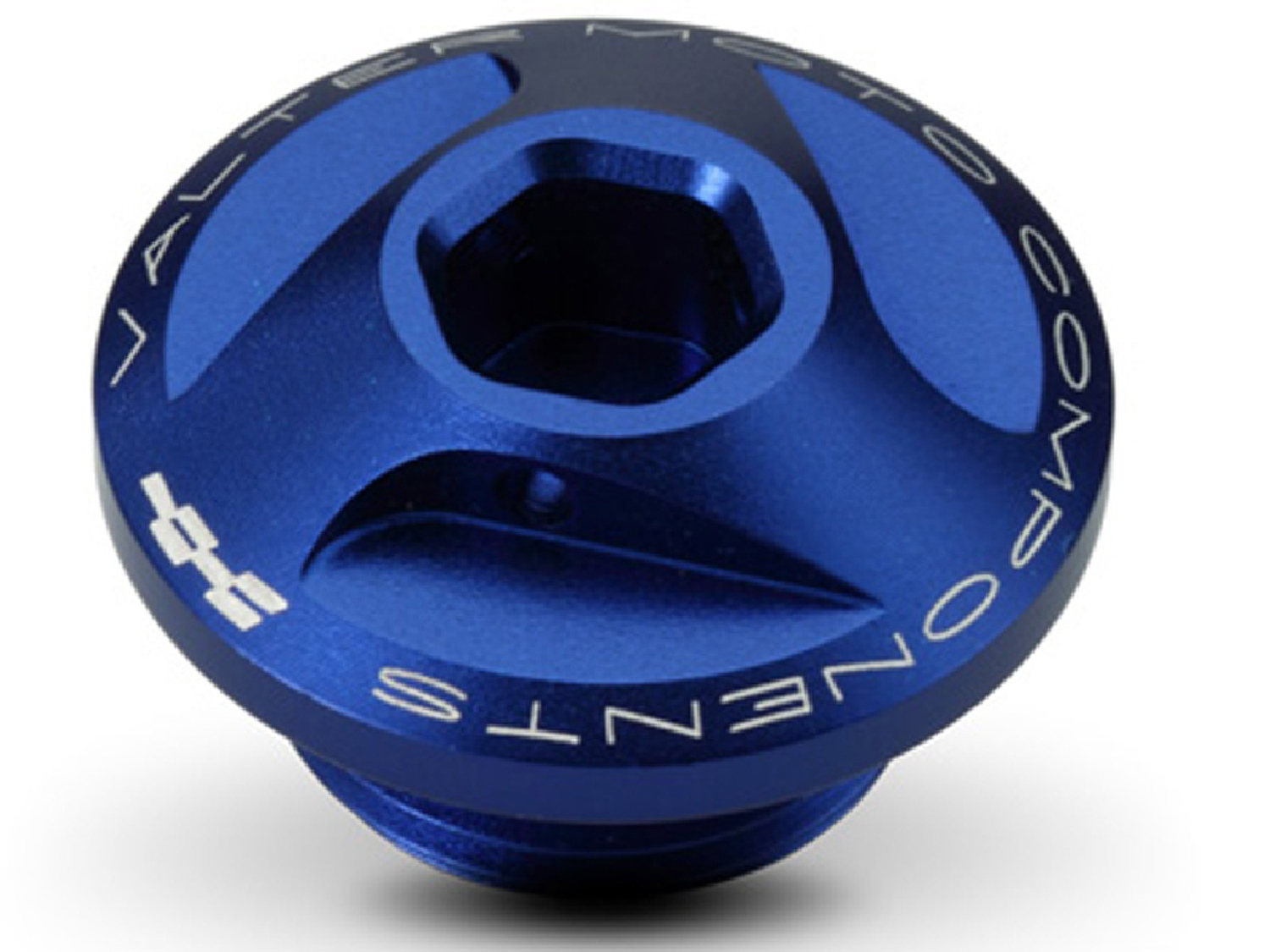 Öleinfüllschraube M24x3 für KTM Husqvarna von Valtermoto blau